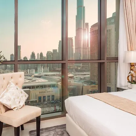 Elite Royal Apartment: Panoramic Burj Khalifa View & Dubai Mall Access Exterior photo