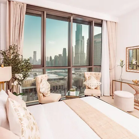 Elite Royal Apartment: Panoramic Burj Khalifa View & Dubai Mall Access Exterior photo