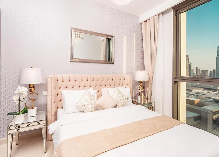 Elite Royal Apartment - Panoramic Full Burj Khalifa, Fountain & Skyline View - Aced Direct Connection To Dubai Mall - Governor